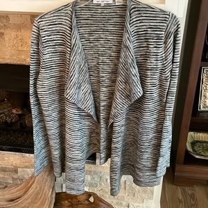 Eight Eight Eight Open Front Waterfall Cardigan Large